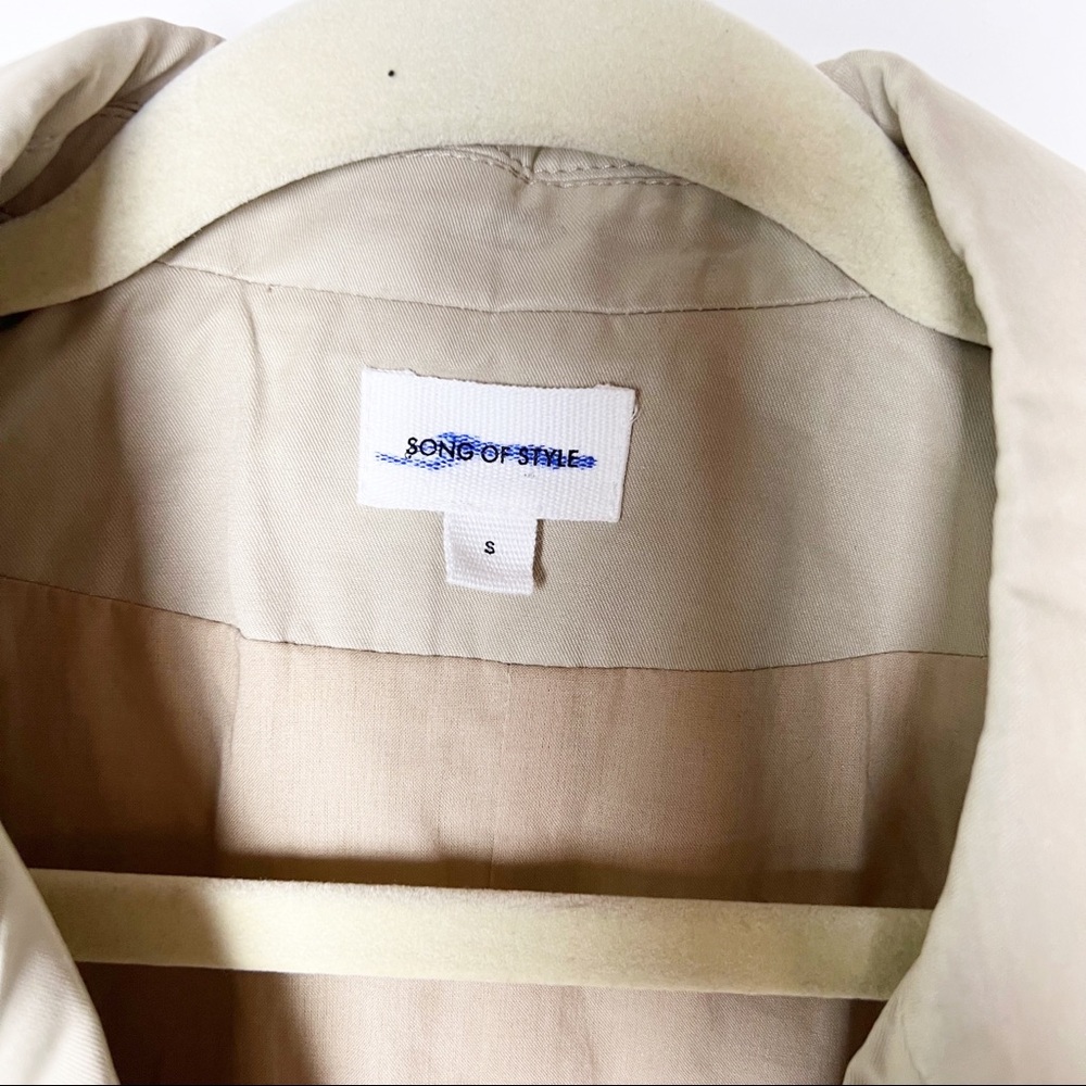 Revolve Song Of Style Structured Khaki Blazer - image 2